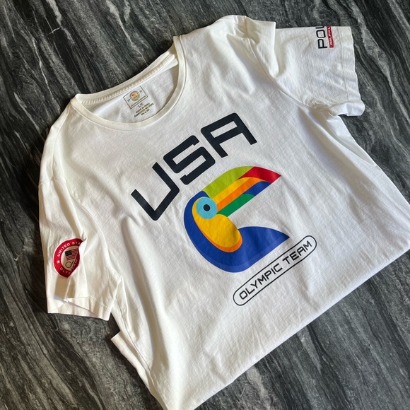 Polo Ralph Lauren USA Olympic Team Shirt L - Picture 1 of 5